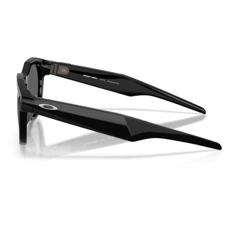 Oakley Meta HSTN Sunglasses With Prizm Black Polarised Lens - Black