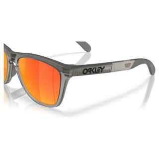 Oakley Frogskins XL Sunglasses With Prizm Ruby Lens - Matte Grey Smoke