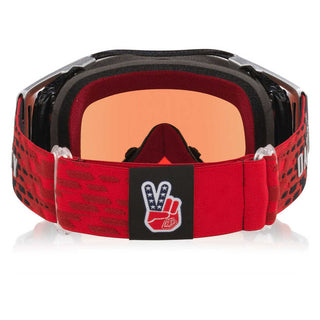 Oakley Airbrake® MX TLD Black Holo Series Goggles With Prizm Torch Lens