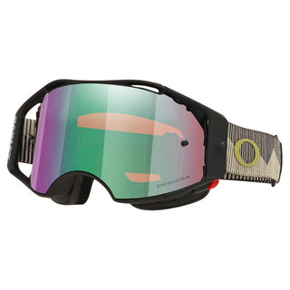 Oakley Airbrake MTB Black Mist Goggles With Prizm Jade Lens