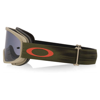 Oakley O-Frame 2.0 Pro MTB Dark Brush Paloma Goggles With Light Grey Lens