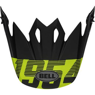 Bell MX-9 MIPS Strike Helmet Peak - Matte Grey / Black / Hi-Viz