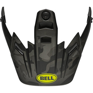 Bell MX-9 Adventure Stealth Camo Helmet Peak - Matte Black / Hi-Viz