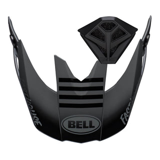 Bell S/P Moto-10 Peak Mouth Piece Kit - Fasthouse BMF LE Matt/G Grey/Black