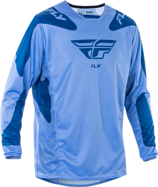 Fly Racing 2025 Kinetic Sym Jersey - Ultramarine/Dark Blue