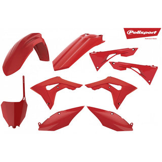 Polisport MX Kit Honda CRF250R 18-21 /450R 17-20 Red