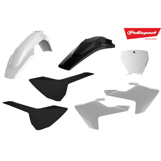 Polisport MX Kit HUSQ TC-FC 16-18 White/Black