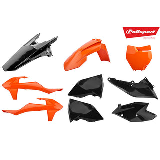 Polisport MX Kit KTM SX/SXF125-450 16-18 Orange/Black