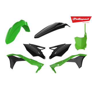 Polisport MX Kit KAW KXF450 16-18 Green/Black