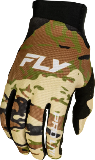 Fly Racing 2027 Pro Lite Camo Gloves