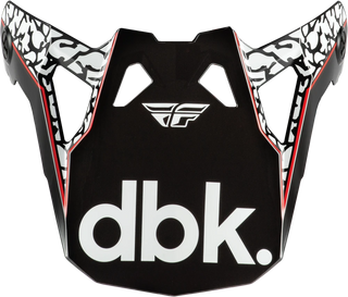 Fly Racing Formula CP DBK Peak - Black / White / Grey