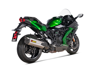 Akrapovic Kawasaki Ninja H2 SX 21>23 Slip-On Line (Titanium)