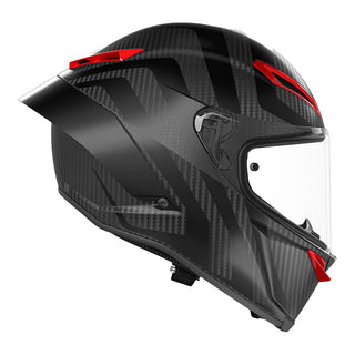 AGV Pista GP RR Intrepido Helmet - Matt Carbon/Black/Red