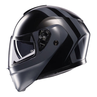 AGV Streetmodular Resia Helmet - Matt Black/Grey