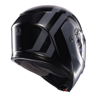 AGV Streetmodular Resia Helmet - Matt Black/Grey