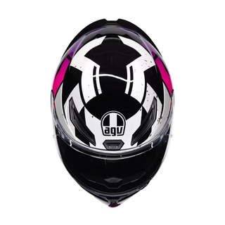 AGV K1 S Punkpulse Full Face Helmet - Black/Purple/Lime - MotoHeaven
