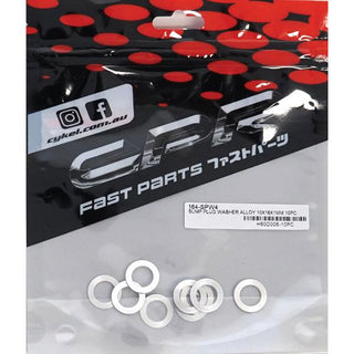 CPR Alloy Sump Washers - 10x16x1mm - 10 Pack