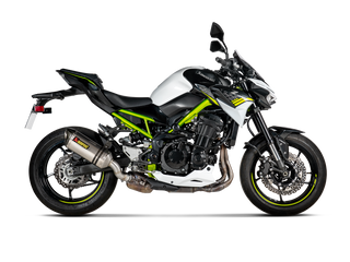 Akrapovic Slip-On Line S-K9SO8-HZT/1 For KAWASAKI Z900 - Titanium - MotoHeaven