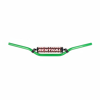 Renthal 78403GN 7/8 RC Mini/85cc Handlebar with Bar Pad - Green