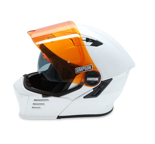 Simpson Darksome Full Face Helmet - White