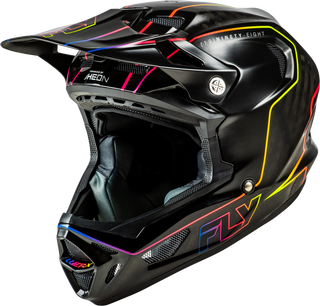 Fly Racing Werx-R MTB/BMX Flow Helmet - Black Carbon/Black/Multi