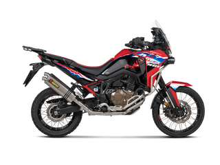 Akrapovic Slip-On Exhaust System S-H11R4-WT For Honda CRF1100L Africa Twin - Titanium - MotoHeaven