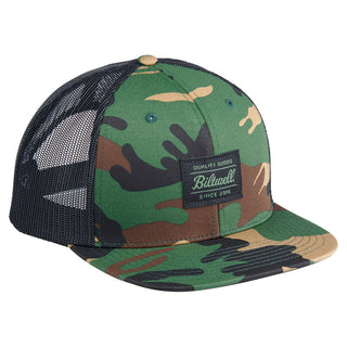 Biltwell Woodland Trucker Hat Cap - Camo