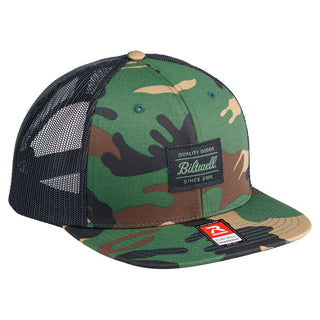 Biltwell Woodland Trucker Hat Cap - Camo
