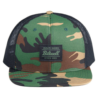 Biltwell Woodland Trucker Hat Cap - Camo