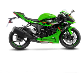 LeoVince LV Link Pipe Pre-Muffler Delete Stainless Steel For Kawasaki ZX-6R Ninja 2009-2016