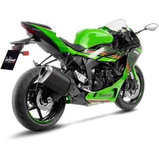 LeoVince LV Link Pipe Pre-Muffler Delete Stainless Steel For Kawasaki ZX-6R Ninja 2009-2016