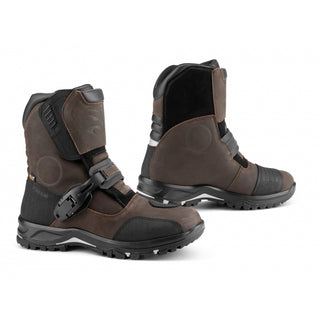 Falco Marshall Motorcycle Boots - Brown