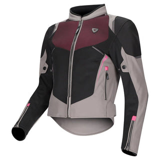 Dririder Air-Ride Pro Summer Ladies Jacket - Dark Grey / Pink
