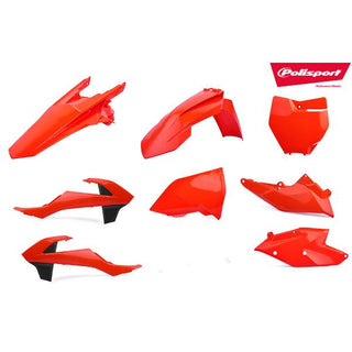 Polisport MX Kit KTM SX/SXF16-18 Inc FGuards Fluoro Orange