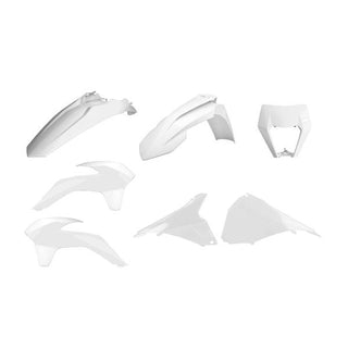 Polisport MX Restyle Kit KTM EXC/EXC-F White