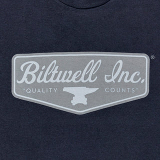 Biltwell Grey Shield T-Shirt - Black