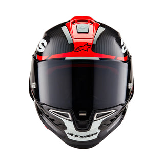 Alpinestars Supertech SR10 Helmet - Element Carbon Red White