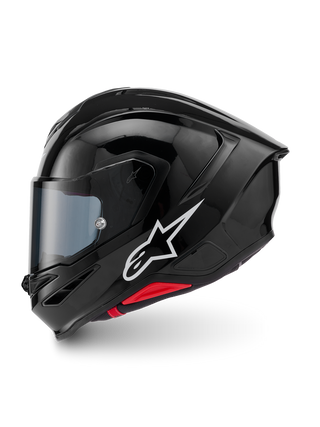 Alpinestars S-R7 Solid ECE06/DOT Full Face Helmet - Black Glossy