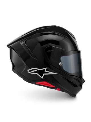 Alpinestars S-R7 Solid ECE06/DOT Full Face Helmet - Black Glossy