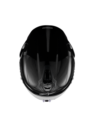 Alpinestars S-R7 Solid ECE06/DOT Full Face Helmet - Black Glossy