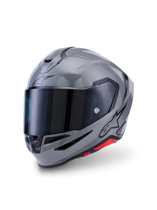 Alpinestars S-R7 Solid ECE06/DOT Full Face Helmet - Grey Gloss