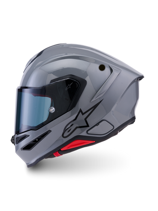 Alpinestars S-R7 Solid ECE06/DOT Full Face Helmet - Grey Gloss