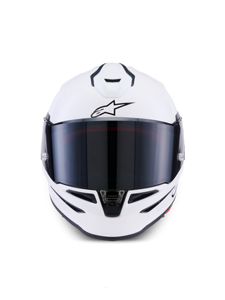 Alpinestars Supertech SR7 Solid ECE06/DOT Full Face Helmet  White Glossy