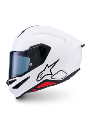 Alpinestars Supertech SR7 Solid ECE06/DOT Full Face Helmet  White Glossy