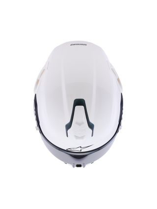 Alpinestars Supertech SR7 Solid ECE06/DOT Full Face Helmet  White Glossy