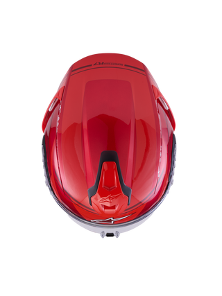 Alpinestars S-R7 A-Core ECE06/DOT Full Face Helmet - Red/White Glossy
