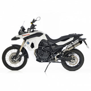 LeoVince LV One Evo Stainless Slip-On Exhaust BMW F650GS F700GS F800GS & F800GSA