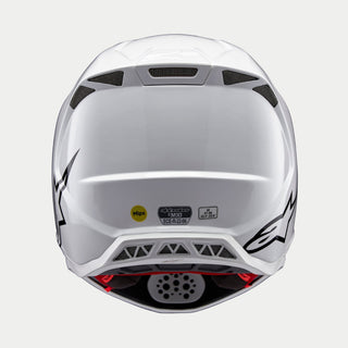 Alpinestars Supertech SM10 Solid Full Face Helmet ECE 22.06 - Gloss White