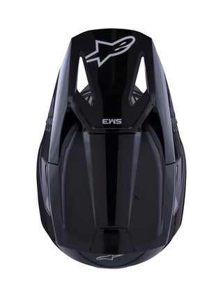 Alpinestars SM3 Solid ECE 06 Visor - Black Glossy