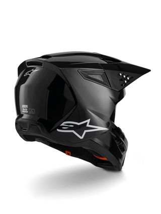 Alpinestars SM7 Solid ECE06 Helmet - Black/Glossy